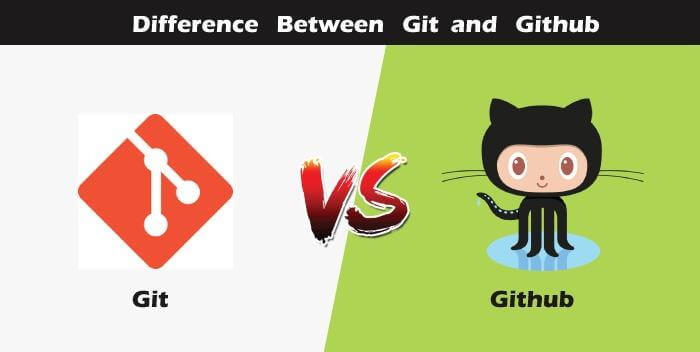 the major difference Between Git and GitHub!